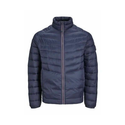 Bild av JACK &amp; JONES Jjesprint Puffer Collar Noos quiltad jacka, Marinblazer/detalj: äkta röda sömmar, XS