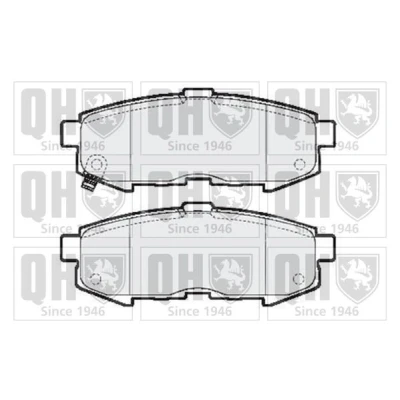 Bild av QUINTON HAZELL BP1610 Jeu de plaquettes frein MAZDA: MPV 2