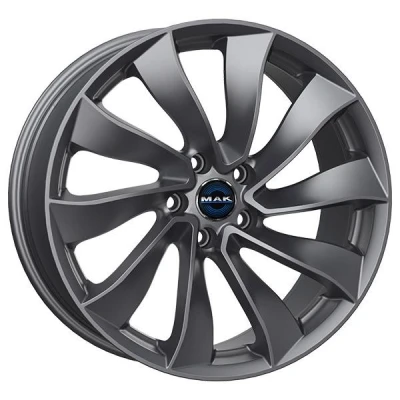 Bild av MAK Solar Gun Metal 8.5x18 5/114,3 ET38 B64.1