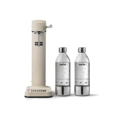 Bild av Aarke Carbonator 3, Kolsyremaskin i Rostfritt Stål med 2st BPA fria Flaskor (800ml), Sand