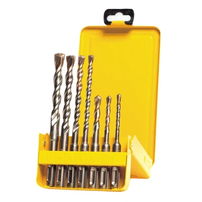 Bild av HAMMARBORR SDS+E2 DEWALT 7DEL 2X5,6+2X8+10+12MM Beijerbygg Byggmaterial