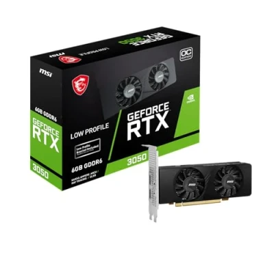 Bild av MSI GEFORCE RTX 3050 LP 6G OC carte graphique NVIDIA 6 Go GDDR6