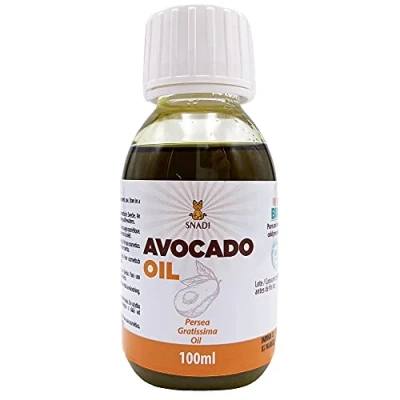 Bild av Snadi Ren, Jungfrulig Avokadoolja 100ml Kallpressad, BIO certifierad Antioxidant, Återfuktande För Torr Hud och Sprött Hår Antioxidant