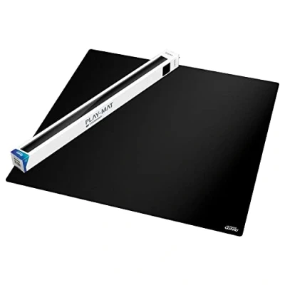 Bild av Ultimate Guard UGD010465 monokrom dubbel lekmatta, svart, 80 x cm ( ) spelmatta, enfärgad, svart