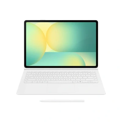 Bild av Samsung EF DX625 keyboard and Folio case (book cover) AI key with touchpad white Input Device Tastatur &amp; set Vit