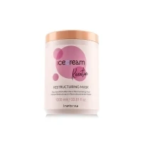 Bild av Inebrya Ice Cream Keratin Restructuring Mask Maschera Ristrutturante 1000ml