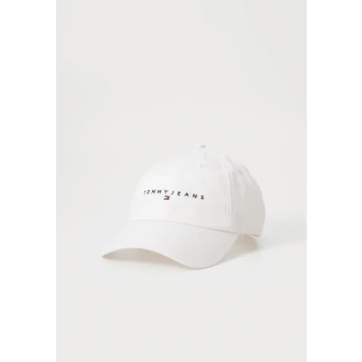 Bild av Tommy Jeans Linear LOGO Unisex Keps, Storlek: One Size, White