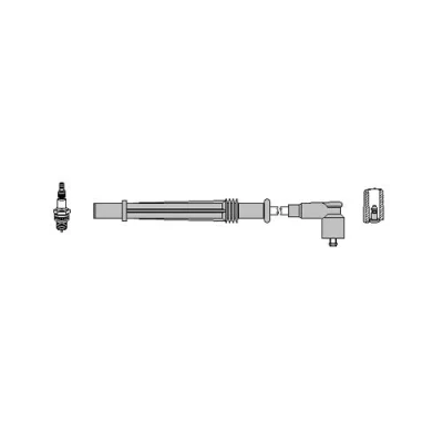 Bild av HITACHI 134968 Jeu De Fils d&#039;Allumage RENAULT: CLIO 2, TWINGO 1, Kangoo I, DACIA: SANDERO LOGAN 2