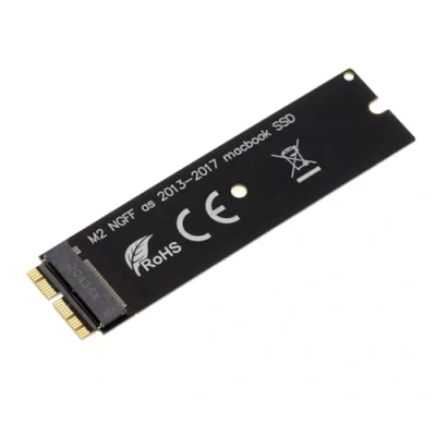 Bild av KALEA INFORMATIQUE Adapter M2 till Mac 2013 2014, 2015, 2016, 2017, 2018, 2019, 2020, SSD med 12+16 punkter. M.2 NVMe stöd för datorer Produkter efter 2015