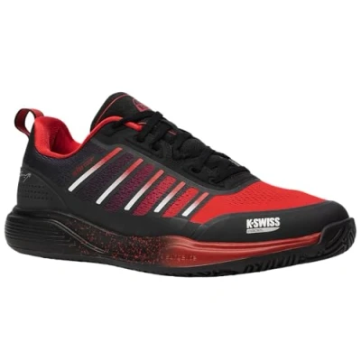 Bild av K Swiss Ultra Court Padel Black/Anthracite/Sanyo Red