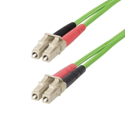 Bild av StarTech.com 1m (3ft) LC to (UPC) OM5 Multimode Fiber Optic cable patch 1 m green Grön meter