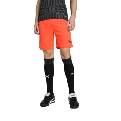 Bild av puma unisex vuxen Kort Teamliga shorts, Nrgy röd svart, M