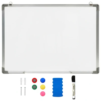 Bild av VidaXl Magnetisk Whiteboard Vit 90X60 Cm Stål