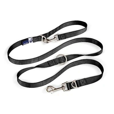 Bild av Curli Adjustable leash nylon 200x2 black