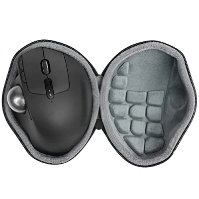 Bild av co2CREA Hårt resefodral för Logitech MX Ergo/Ergo S/Ergo Plus/Ergo M575/M575S avancerad trådlös styrkulmus, endast fodral