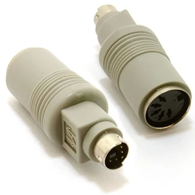 Bild av kenable AT tangentbord till PS/2 adapter 5 stifts Din hona 6 polig hane