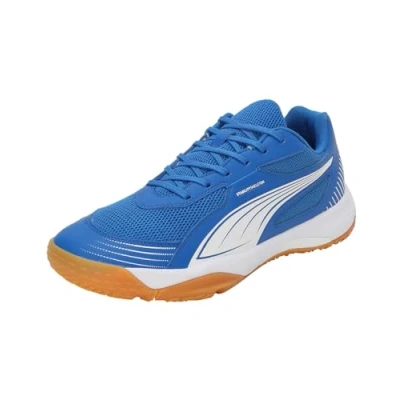 Bild av Puma Unisex Solarflash Iii inomhus domstol sko, Team Royal vit, 46.5 EU