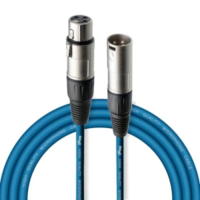 Bild av Stagg SMC3 CBL 3 M XLR till mikrofonkabel blå