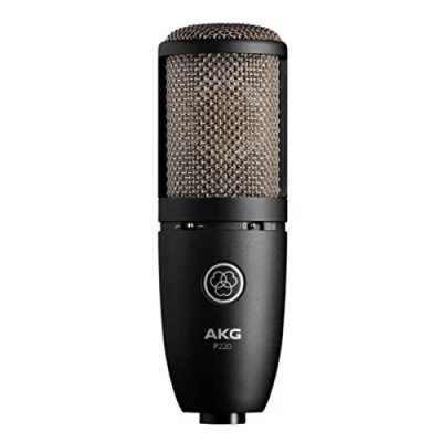 Bild av AKG Perception P220 kondensmikrofon med stor membran, svart, en storlek