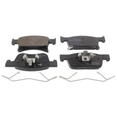 Bild av MAPCO 6681 Jeu de plaquettes frein Essieu avant avec indicateur d&#039;usure accessoires OPEL: Corsa E 3/5 portes, Adam, VAUXHALL: Mk4