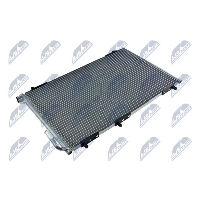 Bild av NTY CCS PE 005 Condenseur De Clim sans déshydrateur Aluminium 590 PEUGEOT: 206 3/5 portes, 206+ portes