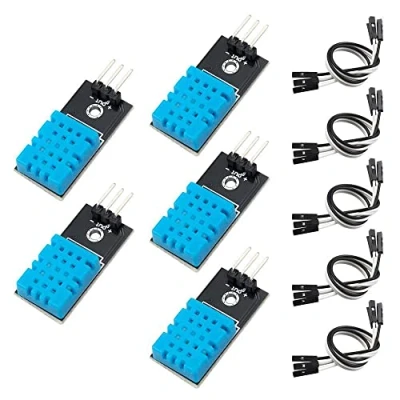 Bild av Fasizi 5 st temperaturfuktighetssensor modul digital för Arduino Raspberry Pi 2 3