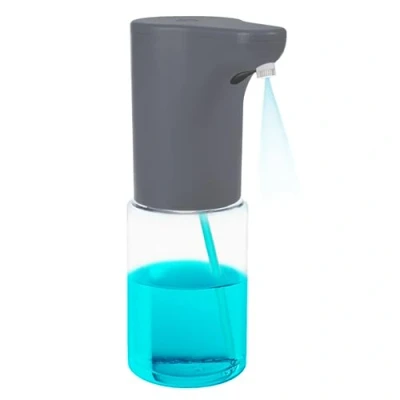 Bild av Promedix automatisk dispenser, dispenserbehållare för flytande tvål, desinfektionsvätskor, 300ml, 4xAA, grå, PR 540 GR