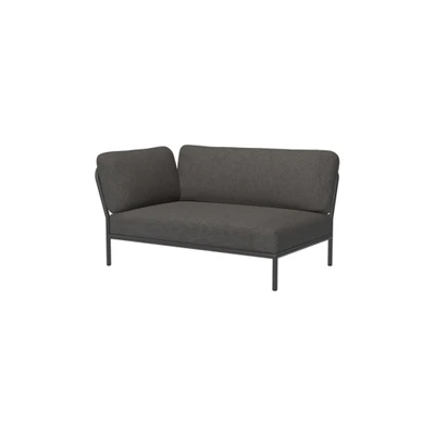 Bild av HOUE LEVEL / Left Corner Trädgårdsmöbler Dark Grey/Dark Grey L140 x W95 H82 SH38 cm