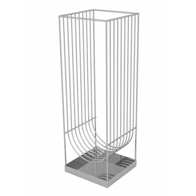 Bild av AYTM paraplyställ Curva, silver, höjd 56 cm, stål