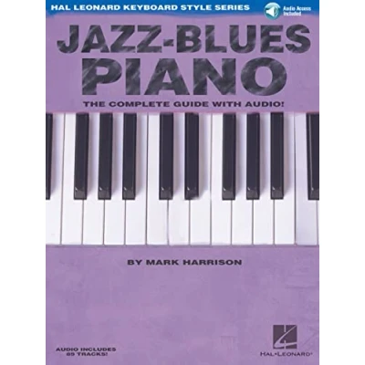 Bild av Jazz blues piano +enregistrements online: The Complete Guide with Audio!