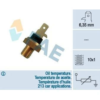 Bild av Sensor, oljetemperatur FAE 31610