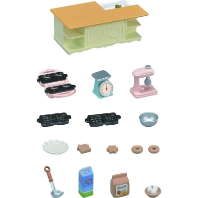 Bild av Sylvanian Families Einrichtung MÖBEL Minikök för barn, Storlek: One Size, Multi coloured