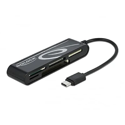 Bild av DeLOCK USB 2.0 Card Reader Type C male 5 Slots
