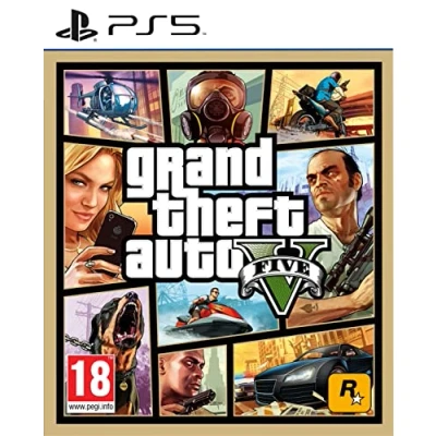 Bild av Take Two Interactive Grand Theft Auto V, PlayStation 5, Multiplayer läget, M (Mogen), Fysiskt medium