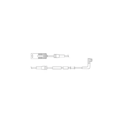 Bild av DELPHI LZ0206 Kit de contact avertisseur, usure des plaquettes freins BMW: 3 Berline, 1 5 portes, Coupe