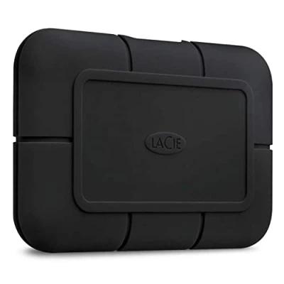 Bild av LaCie Rugged SSD Pro, 4 TB, Extern SSD, USB C, Thunderbolt 3, extrem vattentålighet, Mac, PC, inkl. C utan A kabel, 1 månad Adobe CC, 5 års Rescue Services (STHZ4000800)