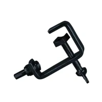 Bild av Kroge Eurolite TH 25S krok för 25 mm rör svart Passer til: Travers (L x B H) 2.5 8.5 7.5 cm