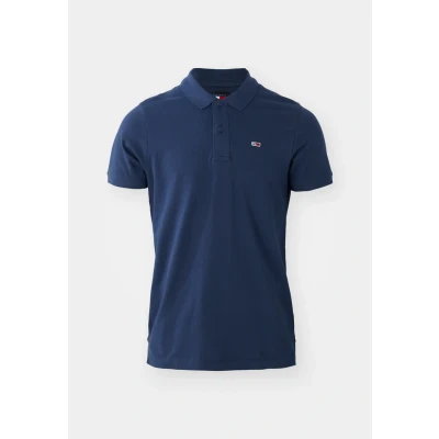Bild av Tommy Jeans Polos Slim Placket Pol Blå, Twilight Navy, L