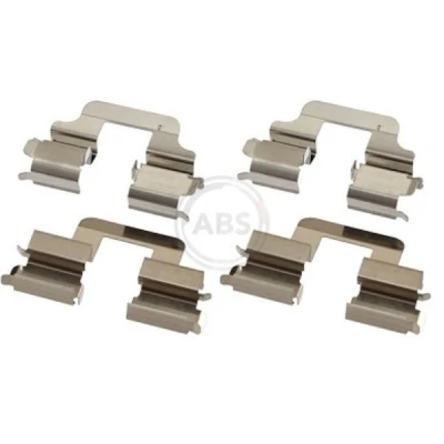 Bild av A.B.S. 1731Q Kit d&#039;accessoires, plaquette de frein à disque FORD: S Max Mk1, MONDEO 4, Galaxy Mk2 MPV, VOLVO: V60 I, S60 II, I Van / Break