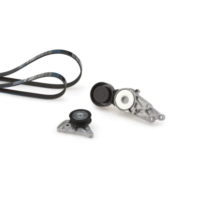 Bild av GATES K045PK1303 Jeu de courroies trapézoïdales à nervures ThermalPro AUDI: A4 B6 Berline, Avant, B5 Berline