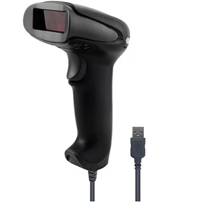Bild av NETUM Handhållen laserstreckkodsskanner bärbar USB trådbunden 1D kabelläsare streckkod för POS system stormarknad NT 2012