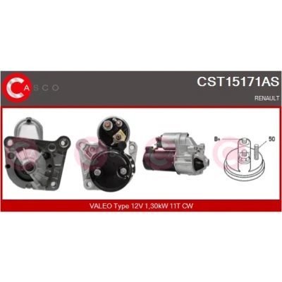 Bild av CASCO CST15171AS Startmotor 12V 1,30kW 11 CPS0066 RENAULT: Kangoo I Express, Scénic 1,