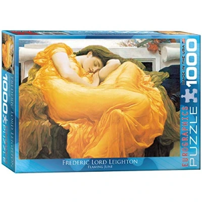 Bild av Eurographics Frederick LORD LEIGHTON: Flaming JUNE Pussel multicoloured för barn, Storlek: One Size, Multi coloured