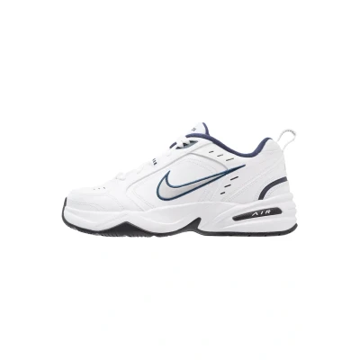 Bild av Nike Performance AIR Monarch IV Sneakers, Storlek: 44, White/metallic silver Skinn och skinnimitation