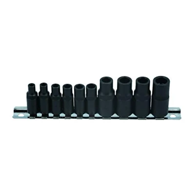 Bild av Laser 7901 kranuttag set 3/8 tum D, 1/4 D 10 st