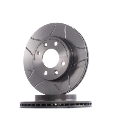 Bild av BREMBO MAX LINE 09.3148.75 Disque de frein 238 20 4 ventilé l&#039;intérieur, fendu revêtu avec vis/boulons RENAULT: MEGANE 1 Coach, CLIO 2