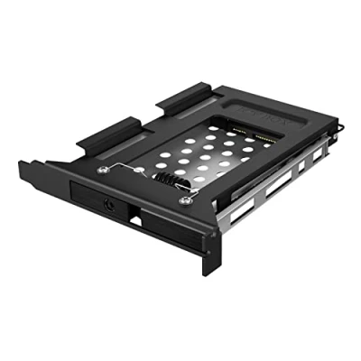 Bild av Icy Box IB 2207StS utbytbar ram för 6,35 cm (2,5 tum) SATA HDD/SSD lämplig ett PCI expansionsfack med III och EasySwap svart