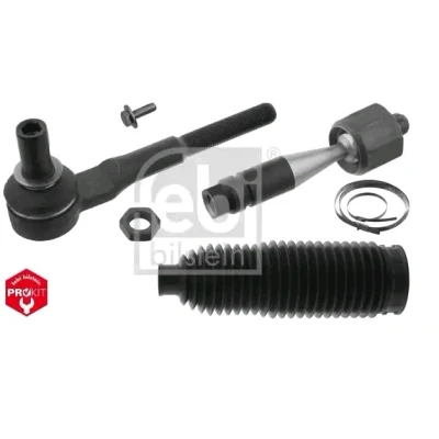 Bild av febi BILSTEIN 49040 Biellette de direction Essieu avant gauche avec écrou, vis, colliers, corsets/emboutis Plus