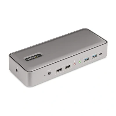 Bild av StarTech.com Dual Laptop USB C KVM docking station