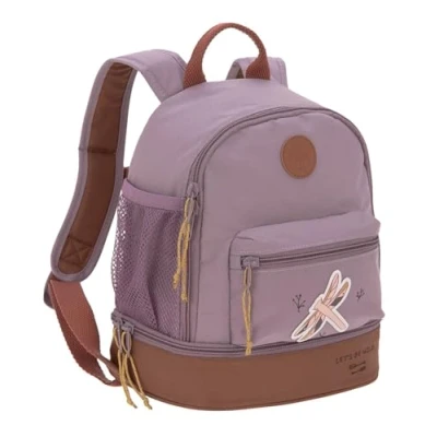 Bild av Lässig Miniryggsäck för barn 27 cm, 4,5 liter topp, 1,5 botten, 3 år/miniryggsäck äventyr, VIOLETT, 24,5 x 15,5 cm / 310 g, Ryggsäck